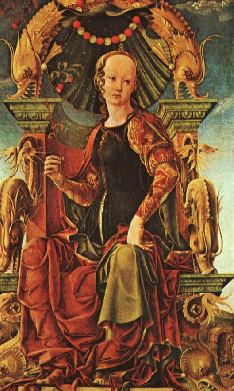 Cosimo Tura An Allegorical Figure China oil painting art